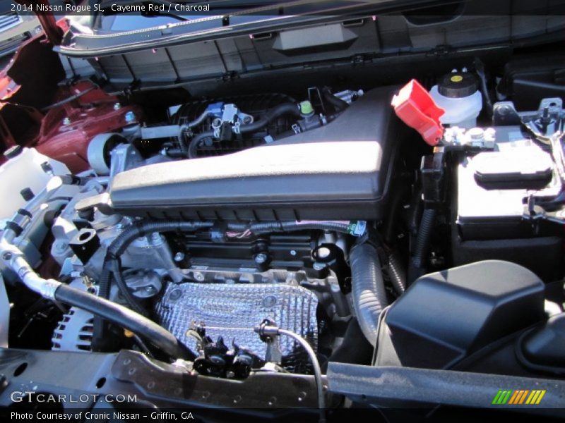  2014 Rogue SL Engine - 2.5 Liter DOHC 16-Valve CVTCS 4 Cylinder