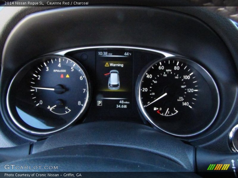  2014 Rogue SL SL Gauges