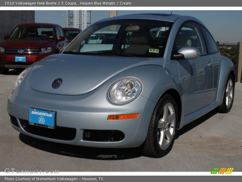 Heaven Blue Metallic / Cream 2010 Volkswagen New Beetle 2.5 Coupe