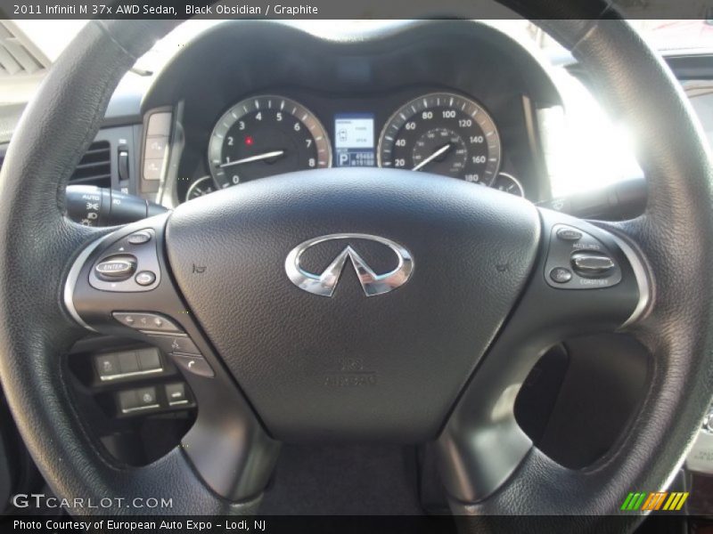 Black Obsidian / Graphite 2011 Infiniti M 37x AWD Sedan