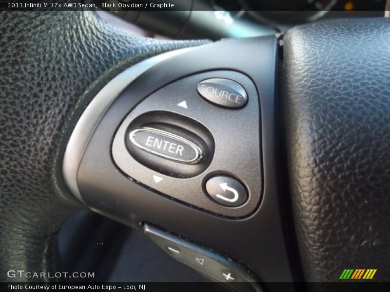 Black Obsidian / Graphite 2011 Infiniti M 37x AWD Sedan