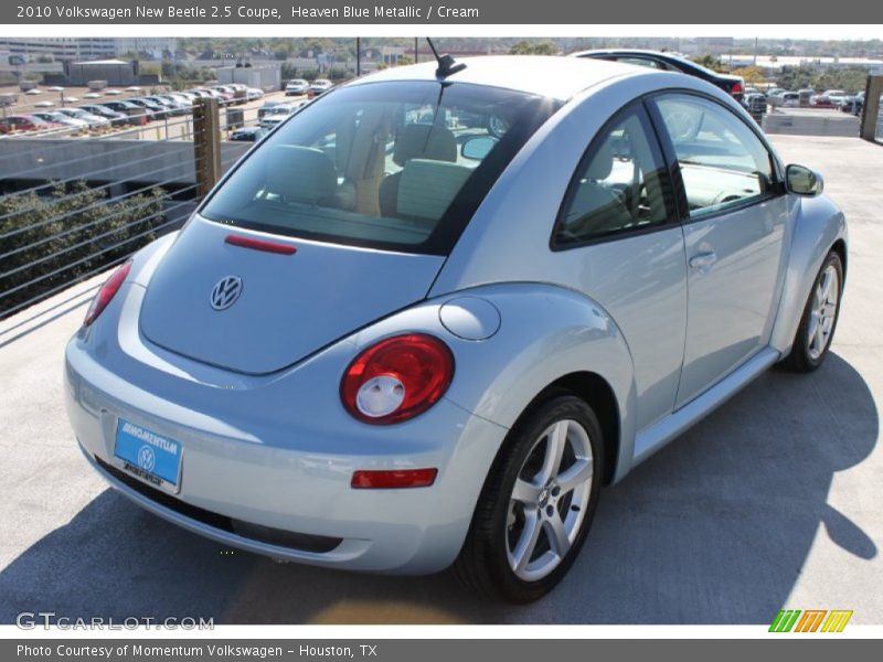Heaven Blue Metallic / Cream 2010 Volkswagen New Beetle 2.5 Coupe