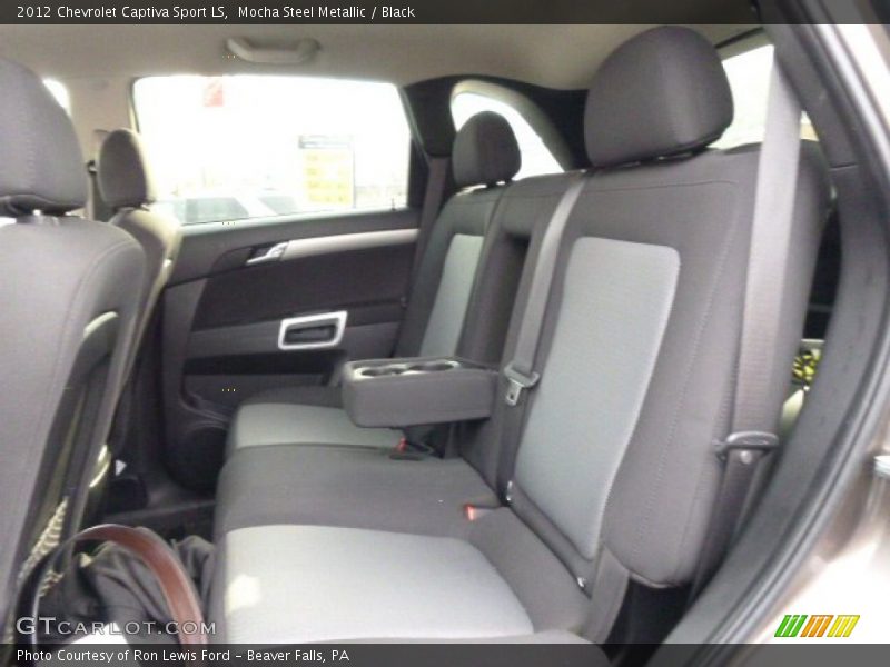 Mocha Steel Metallic / Black 2012 Chevrolet Captiva Sport LS