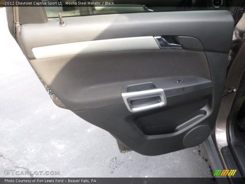Mocha Steel Metallic / Black 2012 Chevrolet Captiva Sport LS