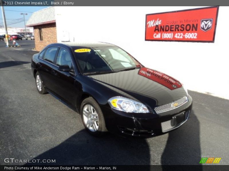 Black / Ebony 2013 Chevrolet Impala LT