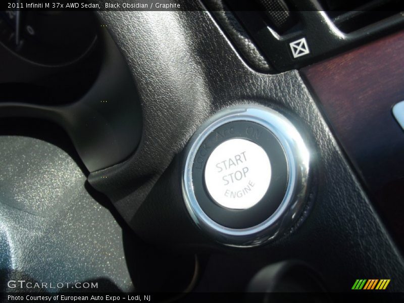 Black Obsidian / Graphite 2011 Infiniti M 37x AWD Sedan