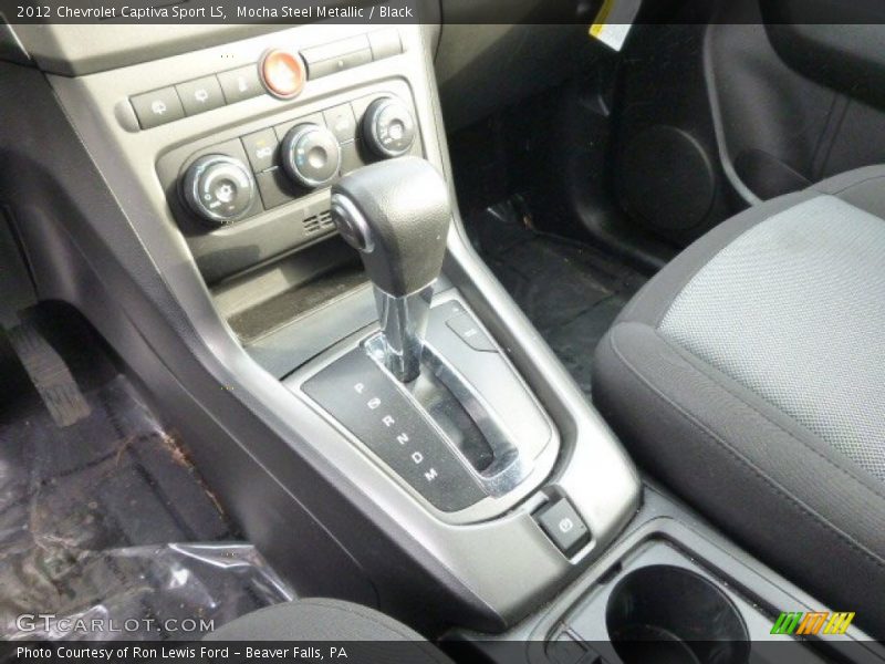 Mocha Steel Metallic / Black 2012 Chevrolet Captiva Sport LS