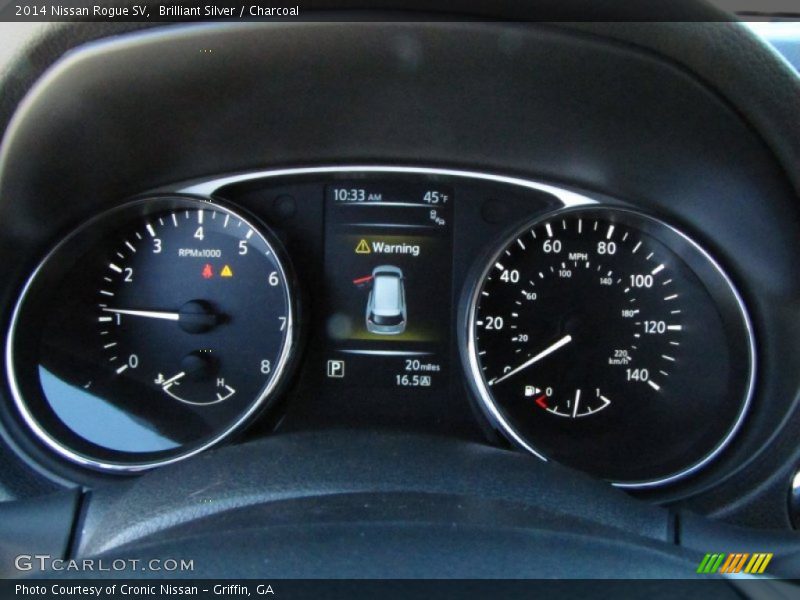  2014 Rogue SV SV Gauges