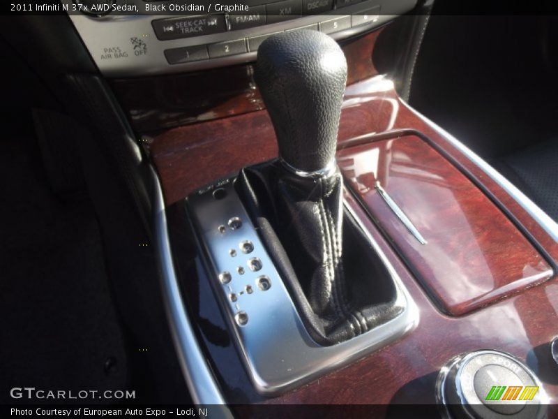 Black Obsidian / Graphite 2011 Infiniti M 37x AWD Sedan