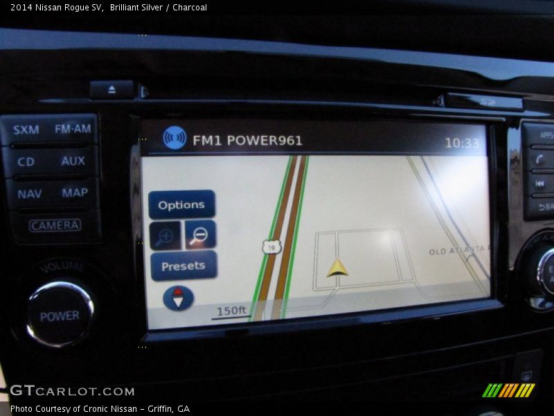 Navigation of 2014 Rogue SV