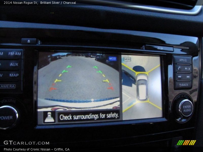 Brilliant Silver / Charcoal 2014 Nissan Rogue SV