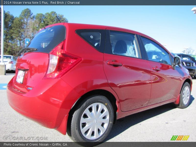 Red Brick / Charcoal 2014 Nissan Versa Note S Plus
