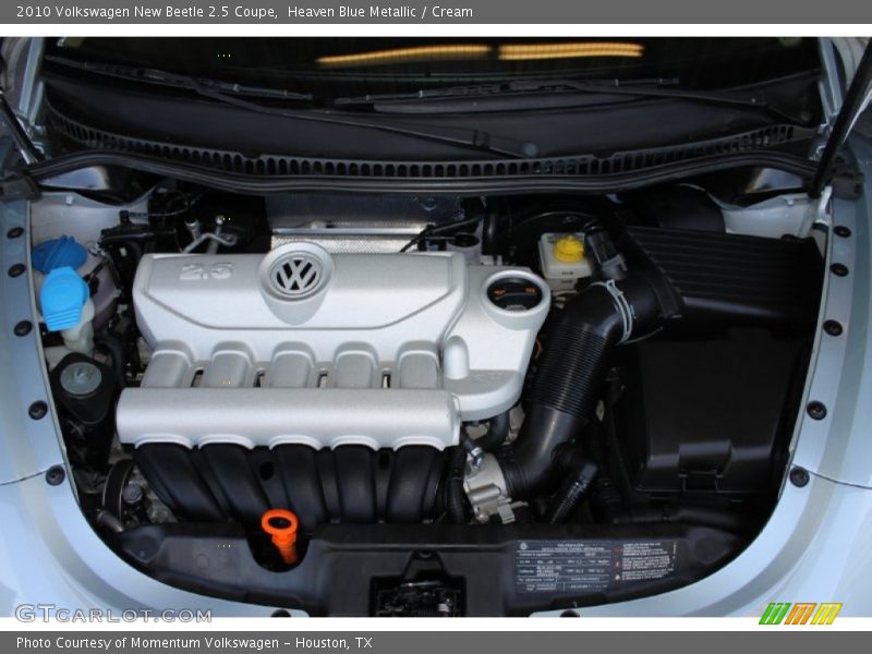 Heaven Blue Metallic / Cream 2010 Volkswagen New Beetle 2.5 Coupe