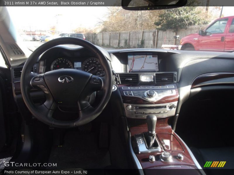 Black Obsidian / Graphite 2011 Infiniti M 37x AWD Sedan