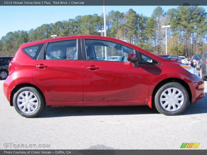 Red Brick / Charcoal 2014 Nissan Versa Note S Plus