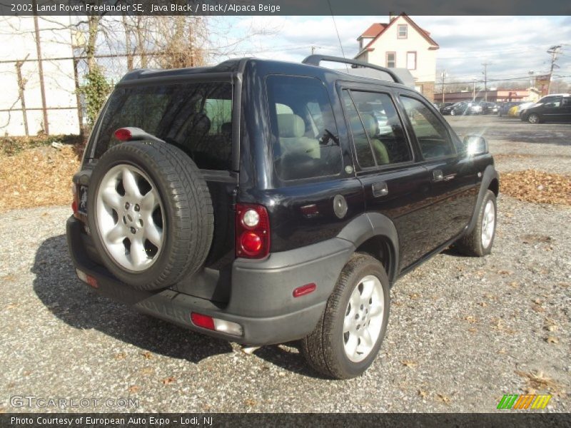Java Black / Black/Alpaca Beige 2002 Land Rover Freelander SE