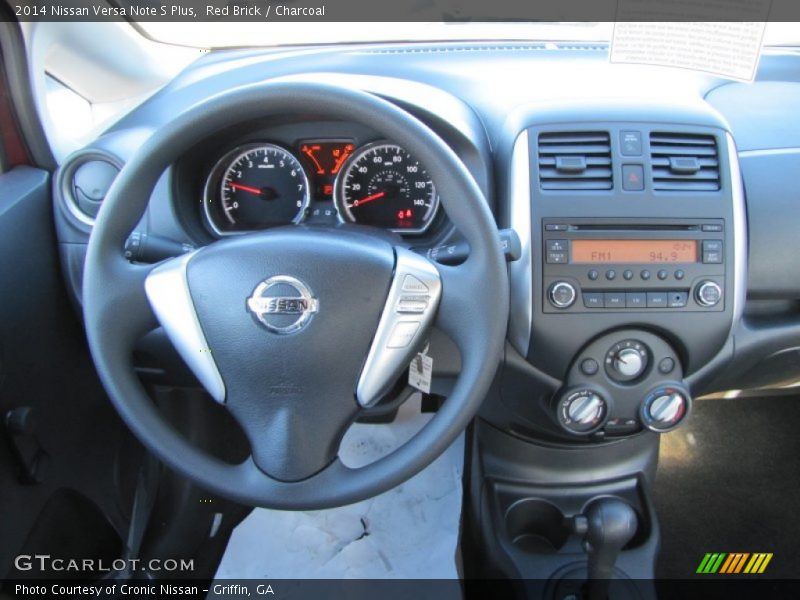 Red Brick / Charcoal 2014 Nissan Versa Note S Plus