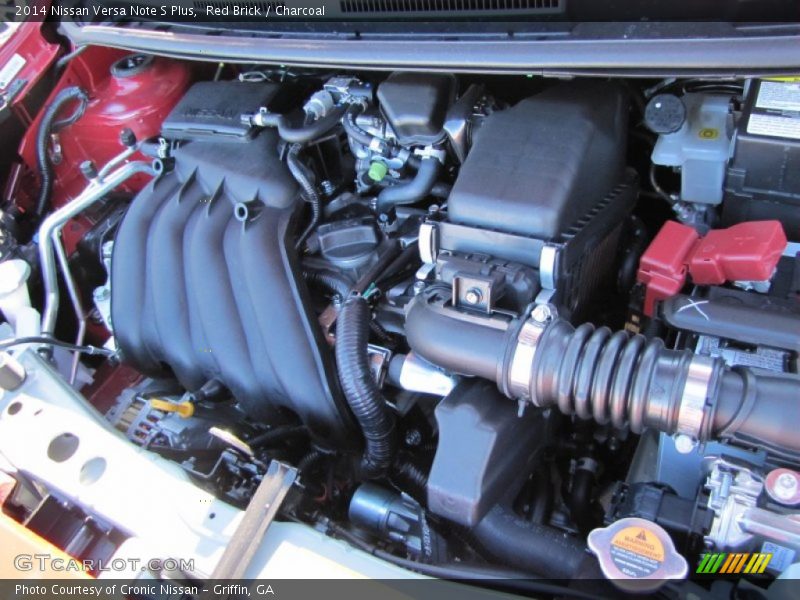 Red Brick / Charcoal 2014 Nissan Versa Note S Plus