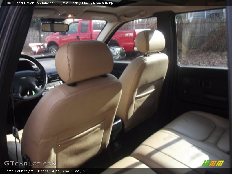 Java Black / Black/Alpaca Beige 2002 Land Rover Freelander SE