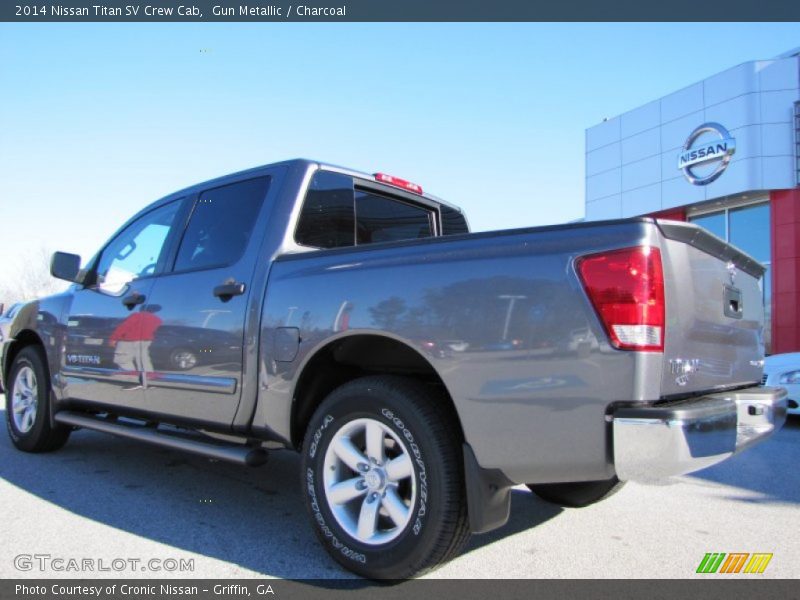 Gun Metallic / Charcoal 2014 Nissan Titan SV Crew Cab