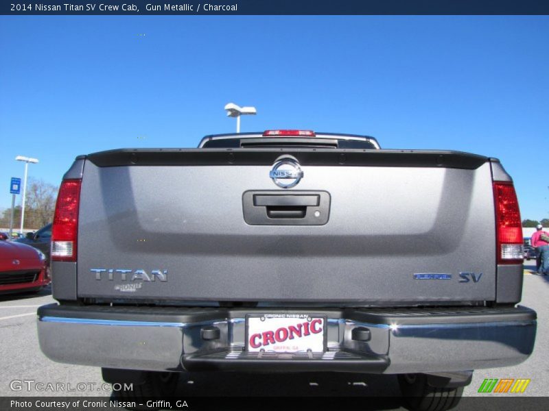 Gun Metallic / Charcoal 2014 Nissan Titan SV Crew Cab