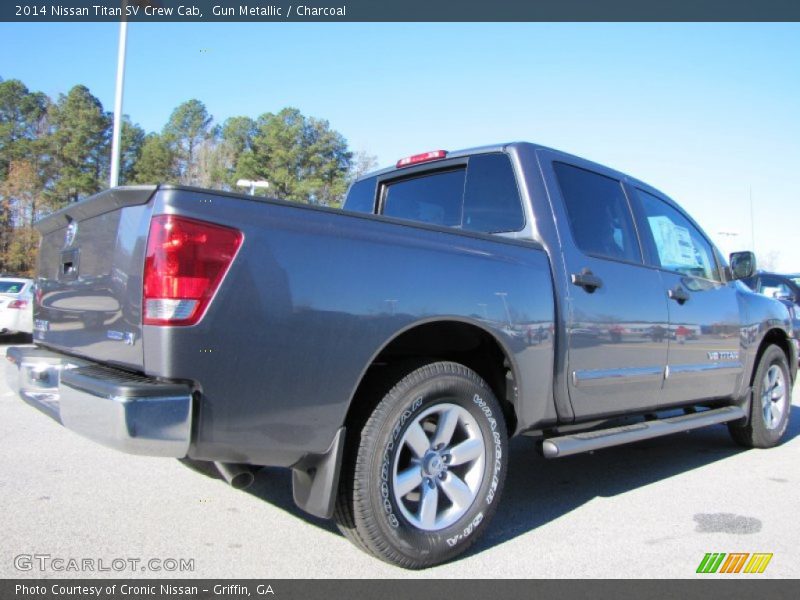 Gun Metallic / Charcoal 2014 Nissan Titan SV Crew Cab