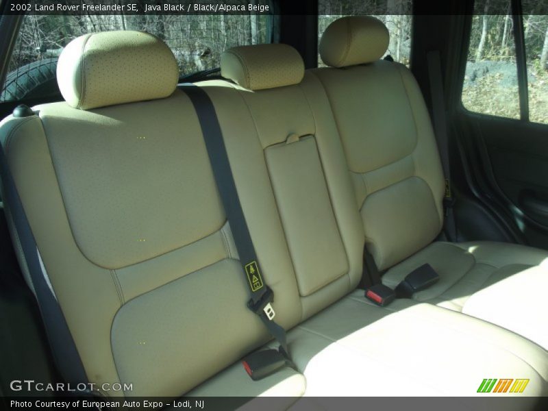 Java Black / Black/Alpaca Beige 2002 Land Rover Freelander SE