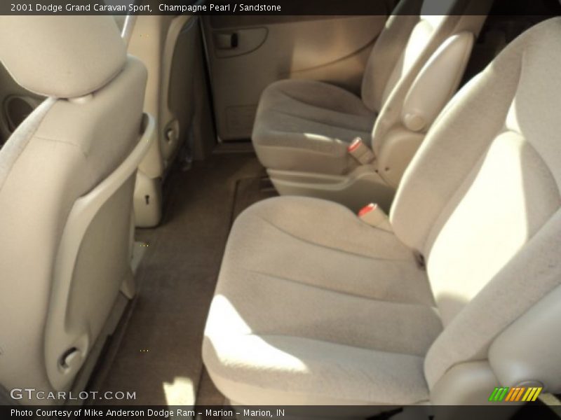 Champagne Pearl / Sandstone 2001 Dodge Grand Caravan Sport