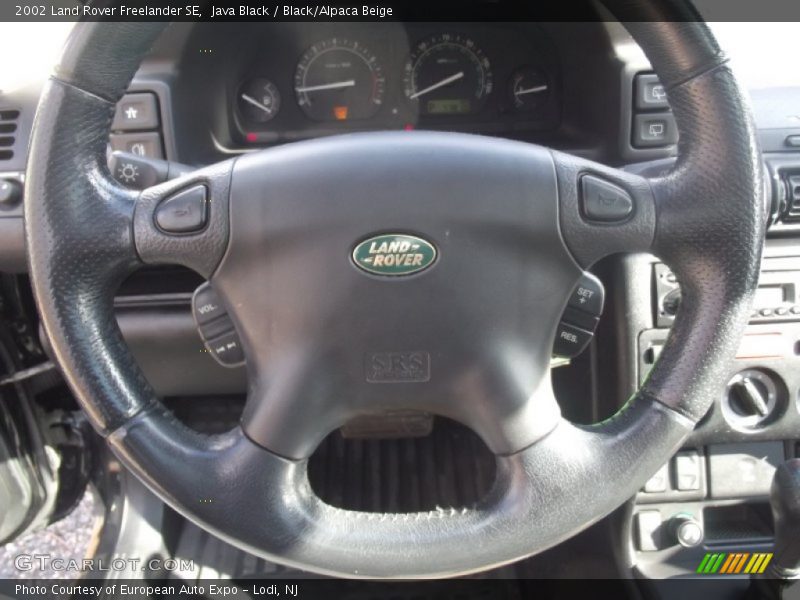 Java Black / Black/Alpaca Beige 2002 Land Rover Freelander SE