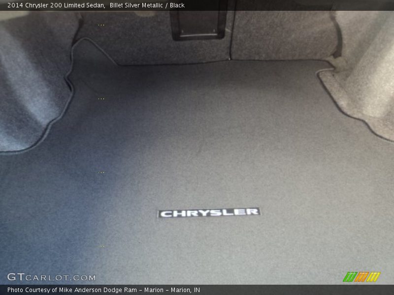Billet Silver Metallic / Black 2014 Chrysler 200 Limited Sedan