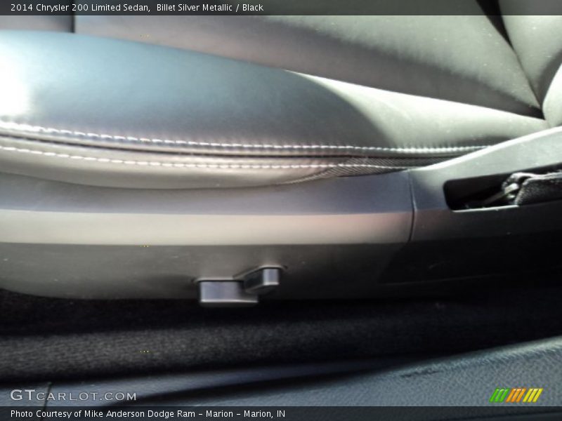 Billet Silver Metallic / Black 2014 Chrysler 200 Limited Sedan
