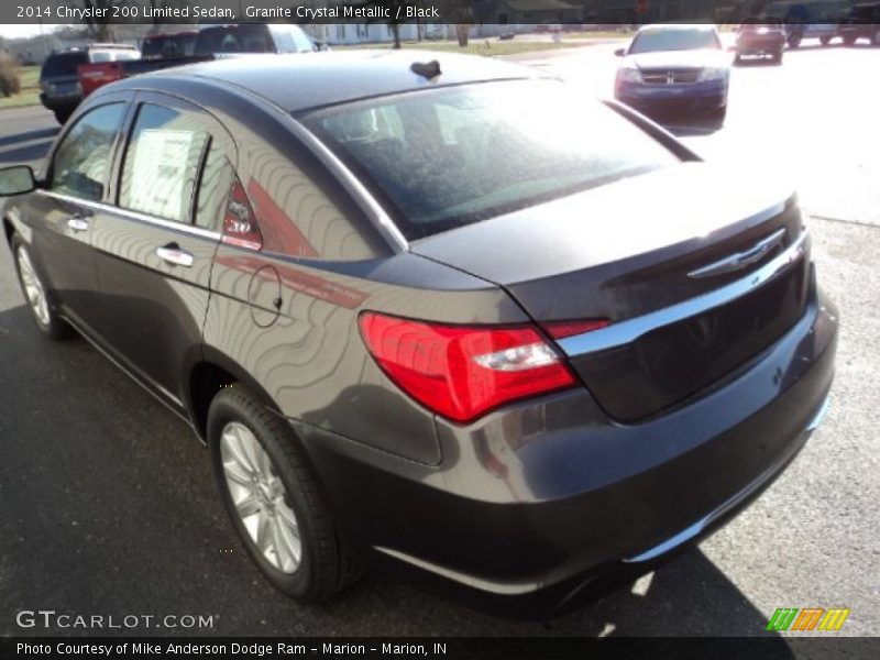 Granite Crystal Metallic / Black 2014 Chrysler 200 Limited Sedan