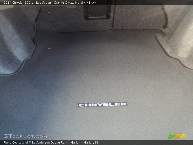 Granite Crystal Metallic / Black 2014 Chrysler 200 Limited Sedan