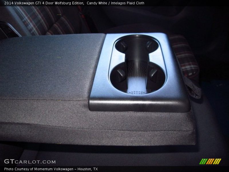 Candy White / Intelagos Plaid Cloth 2014 Volkswagen GTI 4 Door Wolfsburg Edition