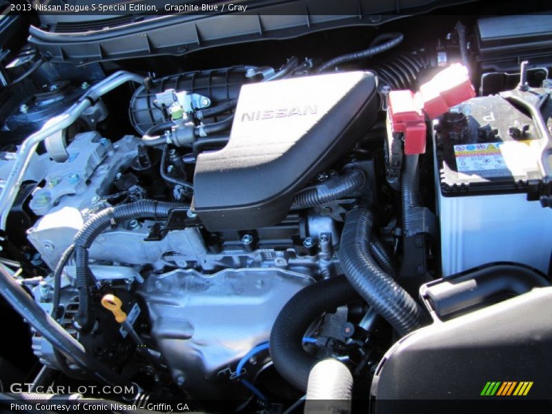 Graphite Blue / Gray 2013 Nissan Rogue S Special Edition