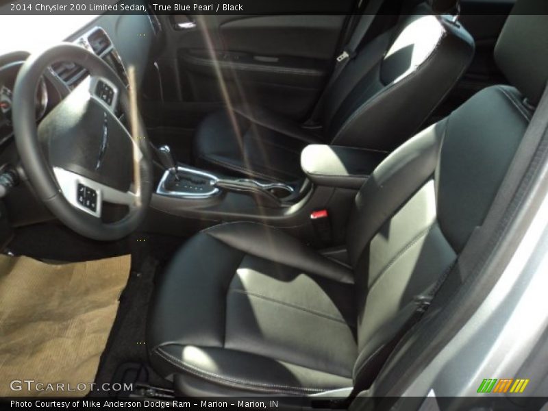 True Blue Pearl / Black 2014 Chrysler 200 Limited Sedan