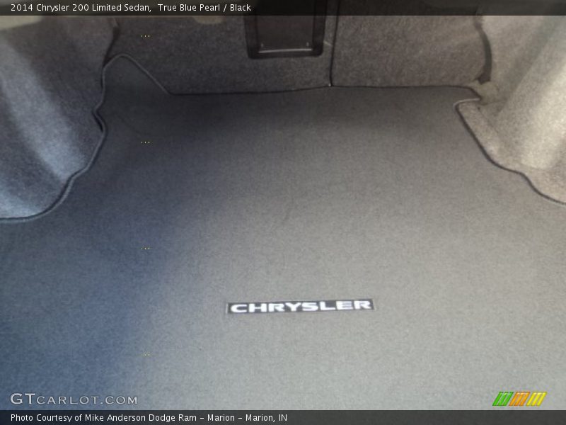 True Blue Pearl / Black 2014 Chrysler 200 Limited Sedan