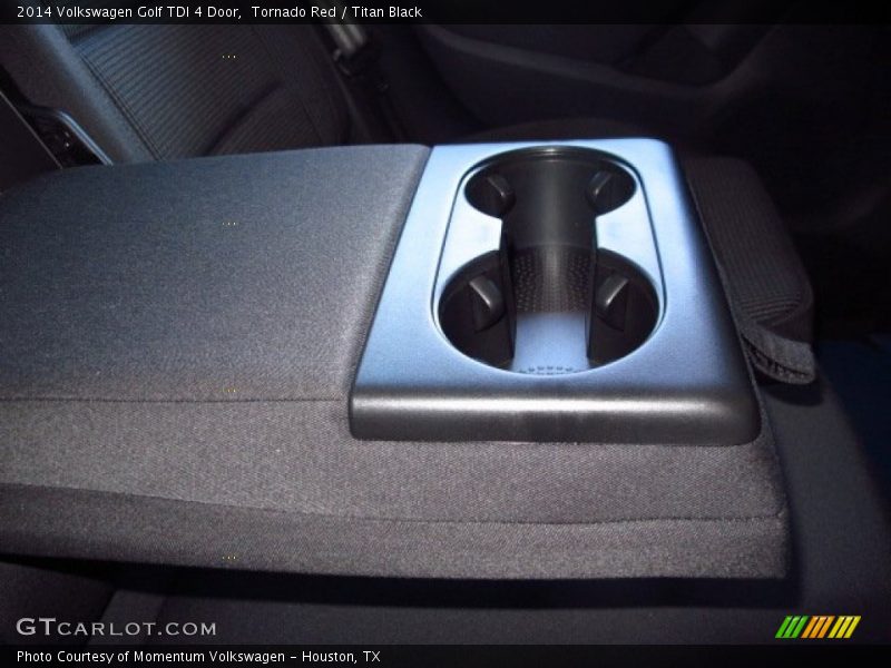 Tornado Red / Titan Black 2014 Volkswagen Golf TDI 4 Door