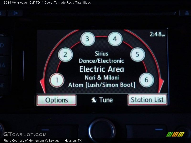 Tornado Red / Titan Black 2014 Volkswagen Golf TDI 4 Door