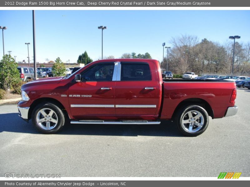 Deep Cherry Red Crystal Pearl / Dark Slate Gray/Medium Graystone 2012 Dodge Ram 1500 Big Horn Crew Cab