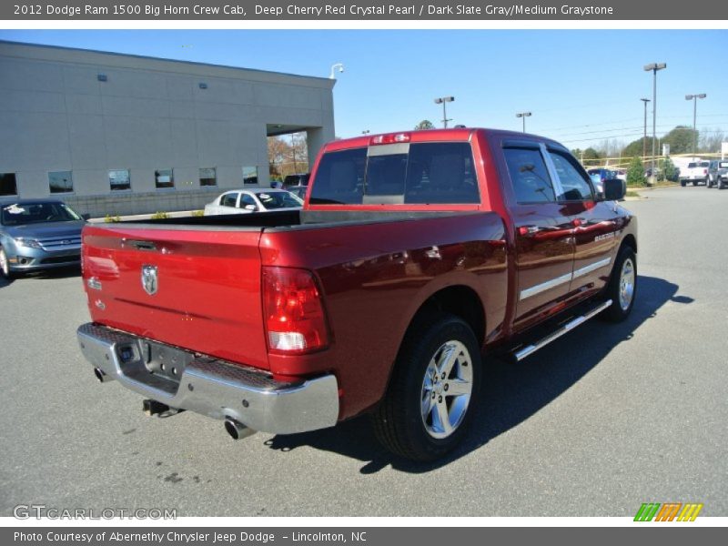 Deep Cherry Red Crystal Pearl / Dark Slate Gray/Medium Graystone 2012 Dodge Ram 1500 Big Horn Crew Cab
