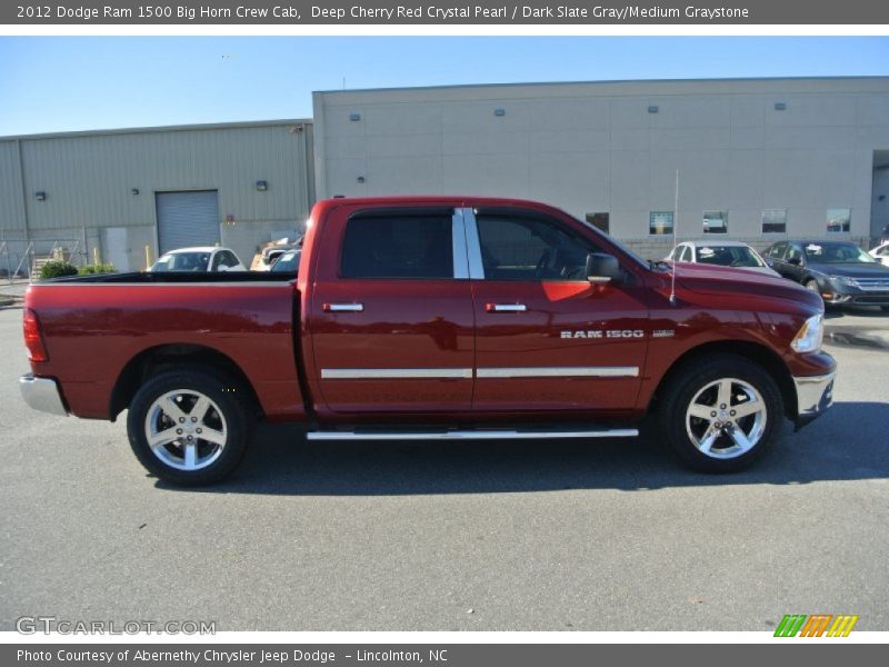 Deep Cherry Red Crystal Pearl / Dark Slate Gray/Medium Graystone 2012 Dodge Ram 1500 Big Horn Crew Cab