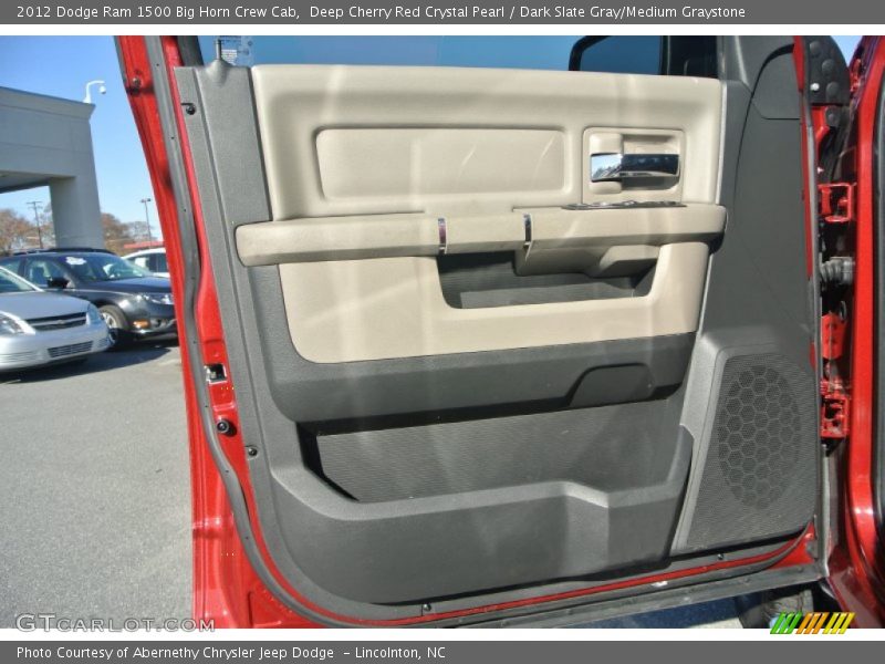 Deep Cherry Red Crystal Pearl / Dark Slate Gray/Medium Graystone 2012 Dodge Ram 1500 Big Horn Crew Cab