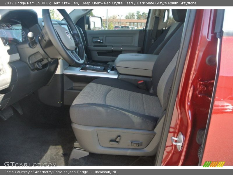 Deep Cherry Red Crystal Pearl / Dark Slate Gray/Medium Graystone 2012 Dodge Ram 1500 Big Horn Crew Cab