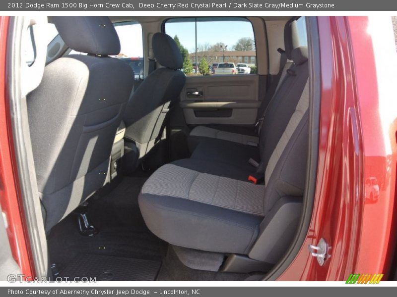 Deep Cherry Red Crystal Pearl / Dark Slate Gray/Medium Graystone 2012 Dodge Ram 1500 Big Horn Crew Cab