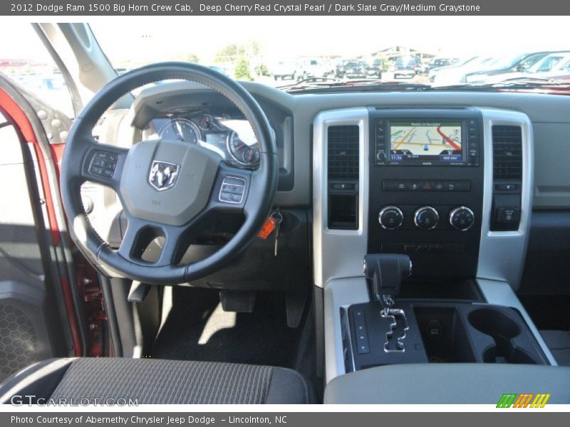Deep Cherry Red Crystal Pearl / Dark Slate Gray/Medium Graystone 2012 Dodge Ram 1500 Big Horn Crew Cab