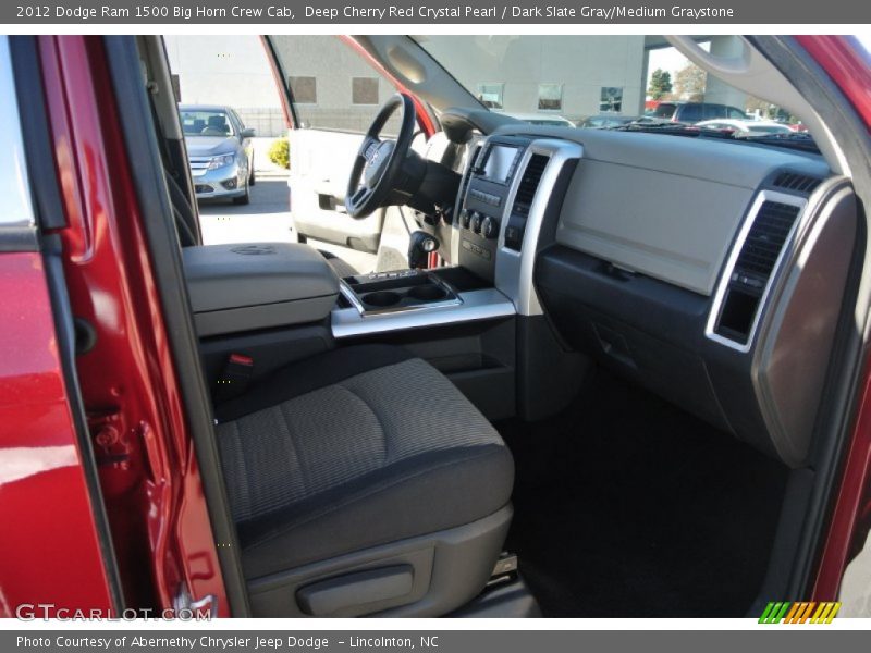 Deep Cherry Red Crystal Pearl / Dark Slate Gray/Medium Graystone 2012 Dodge Ram 1500 Big Horn Crew Cab