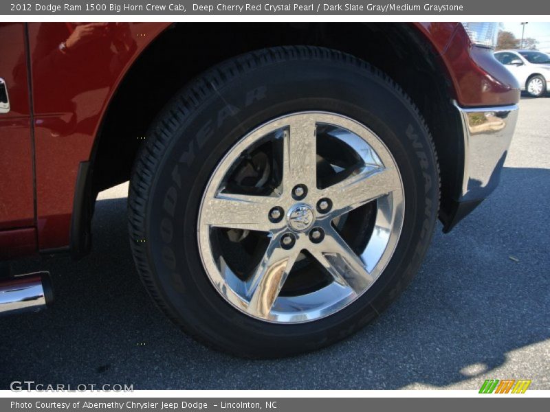 Deep Cherry Red Crystal Pearl / Dark Slate Gray/Medium Graystone 2012 Dodge Ram 1500 Big Horn Crew Cab