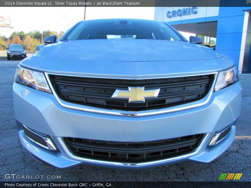 Silver Topaz Metallic / Jet Black/Dark Titanium 2014 Chevrolet Impala LS