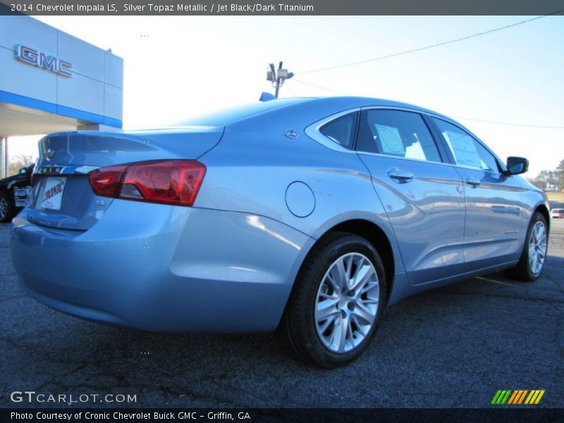 Silver Topaz Metallic / Jet Black/Dark Titanium 2014 Chevrolet Impala LS